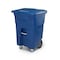Toter 96 Gal. Blue Trash Can with Lid and Wheels (2 caster 2 standard) ACC96 - alternate 1